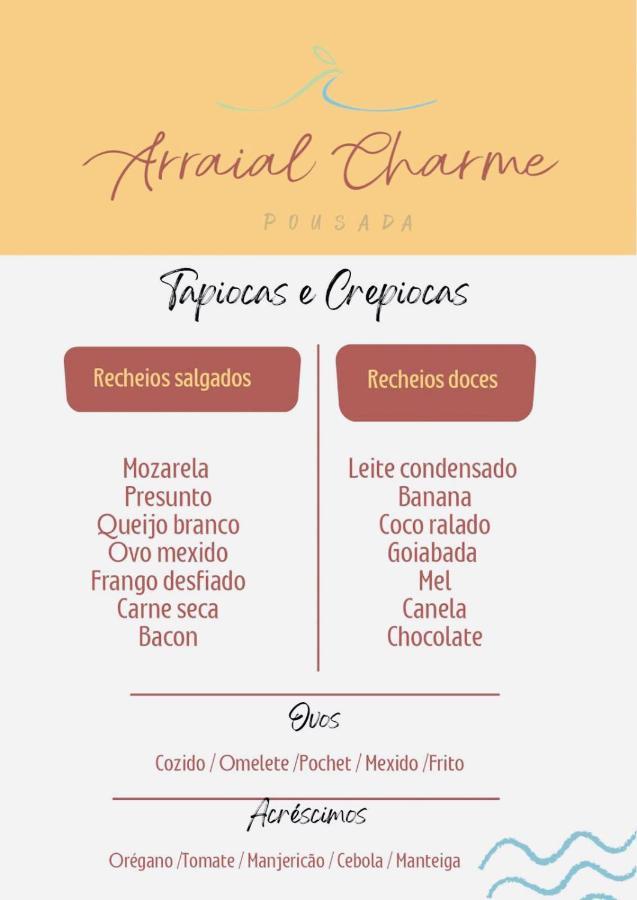 Pousada Arraial Charme بورتو سيغورو المظهر الخارجي الصورة
